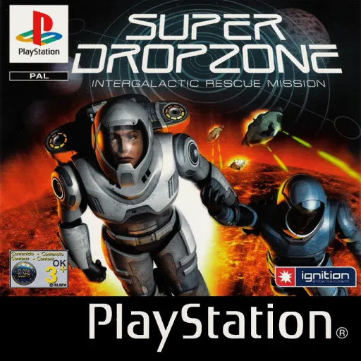 Super Dropzone - Intergalactic Rescue Mission (Europe)